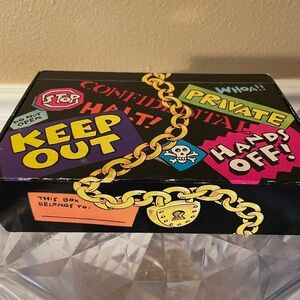 1980’s Keep Out Pencil Box !